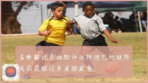 黄蜂解说员幽默评论阿德巴约缺阵或因罚球过多肩膀疲惫